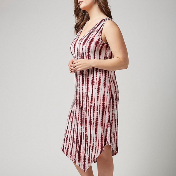 Lane Bryant Dresses & Skirts - NWOT • LANE BRYANT ♥️ FAST LANE TIE-DYE DRESS